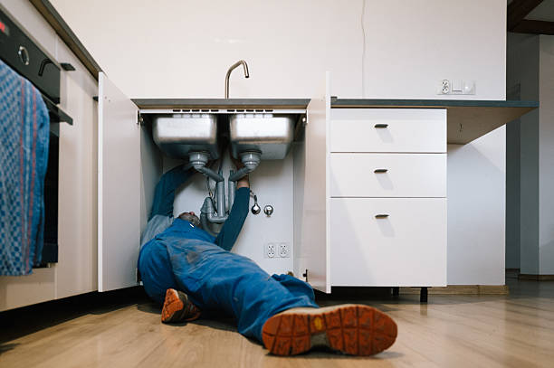 Professional Drain Cleaning technician working in Grand Island, NE